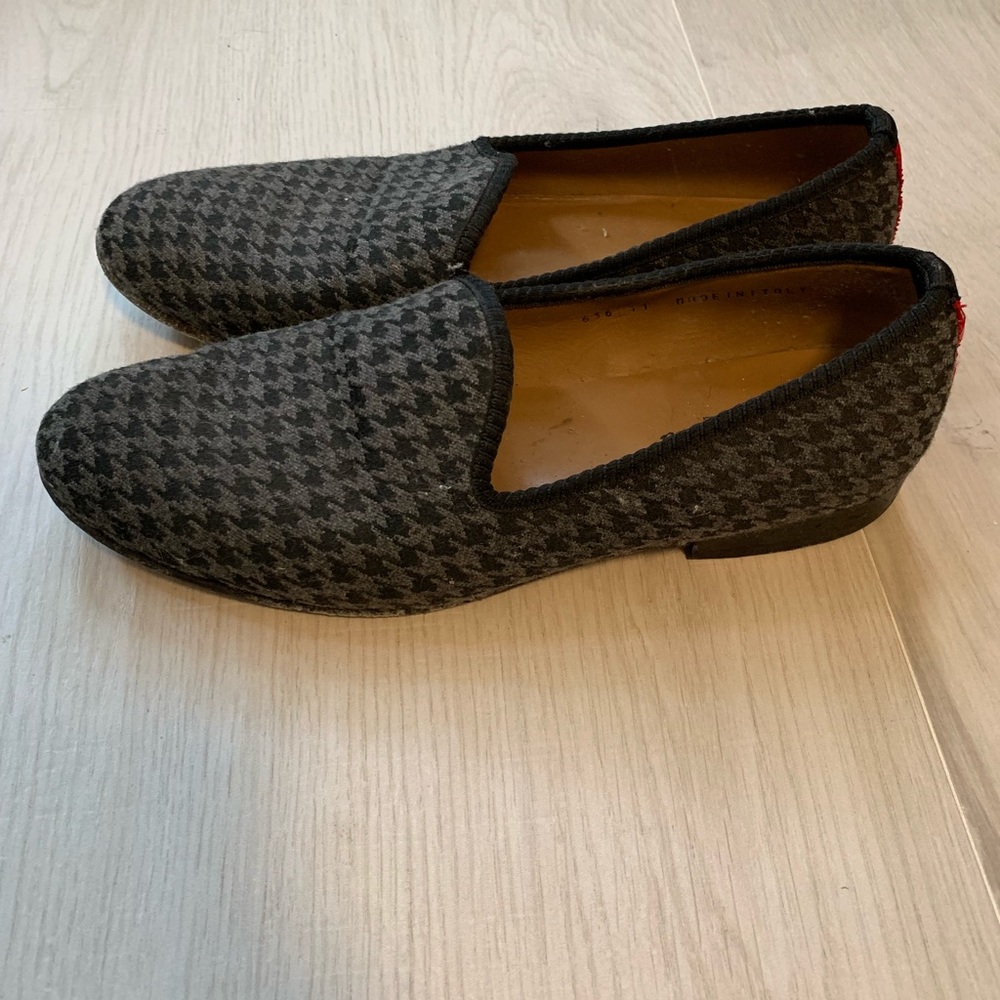 Del Toro Houndsooth Slippers